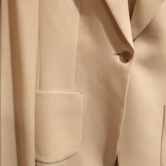 J Crew cream suit jacket - Picture 3 of 4